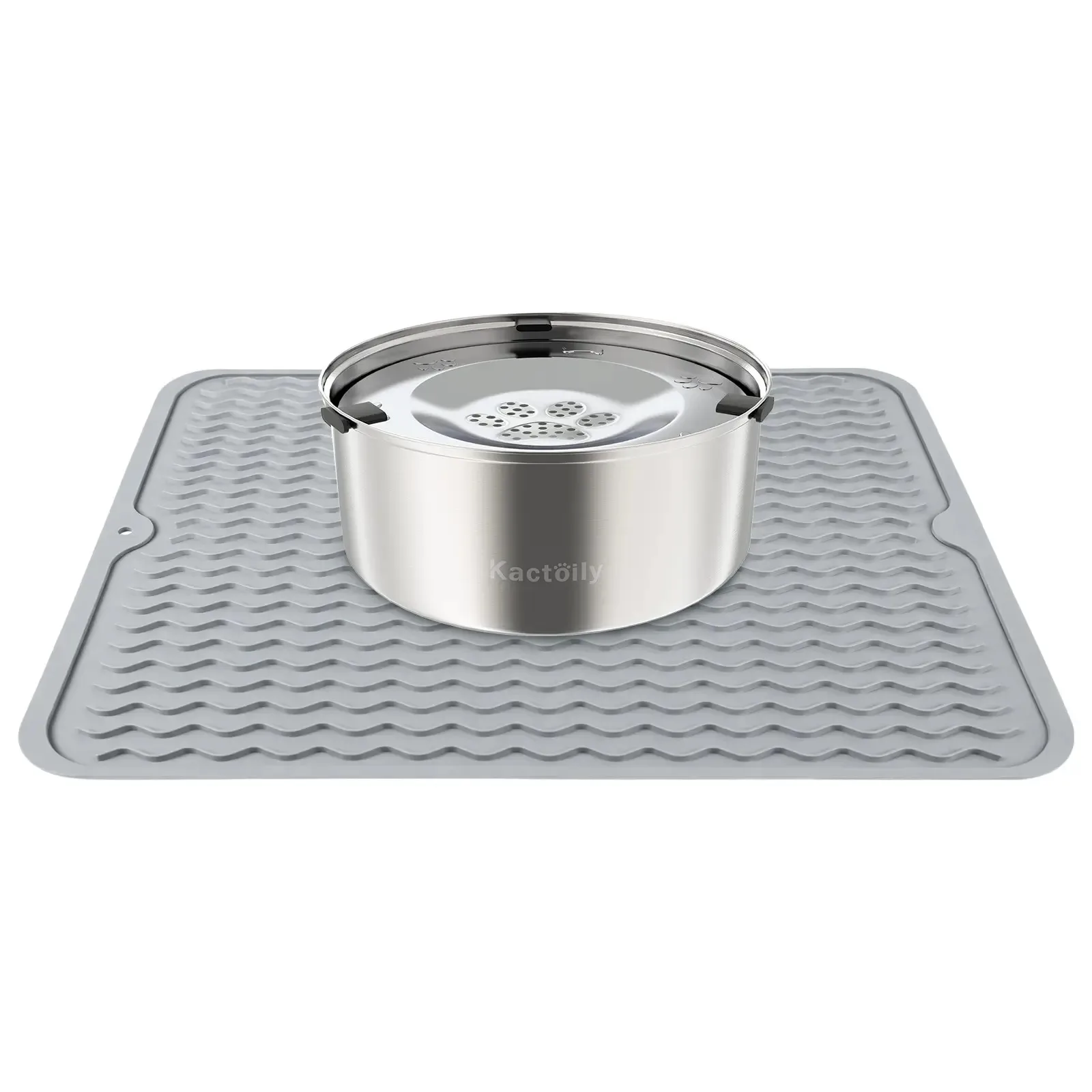 3L Stainless-Steel Slow-Drinking Dog Water Bowl detail 9