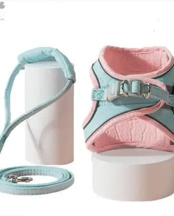 Reflective Dog Harness & Leash Set