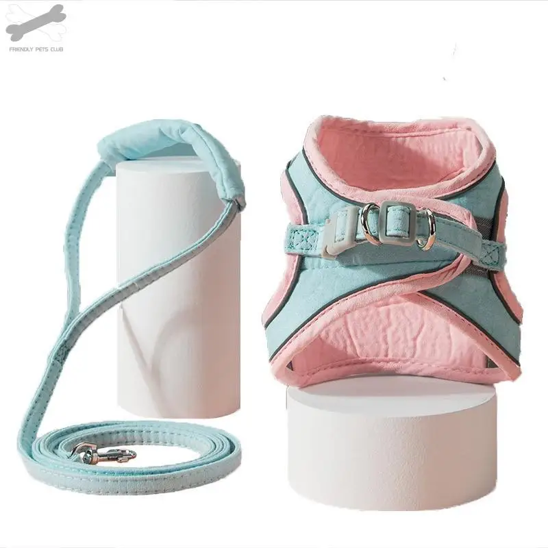 Reflective Dog Harness & Leash Set