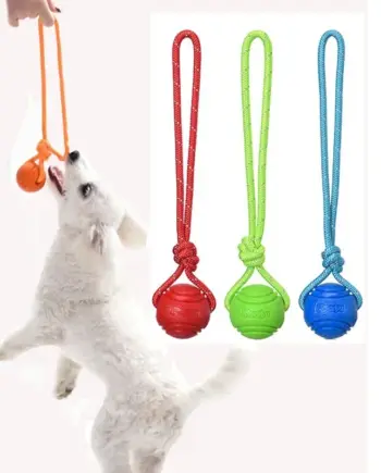 Cotton-Rope Training Ball for Dogs