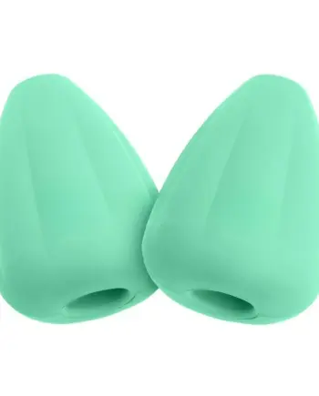 Natural-rubber treat dog toy pack of two