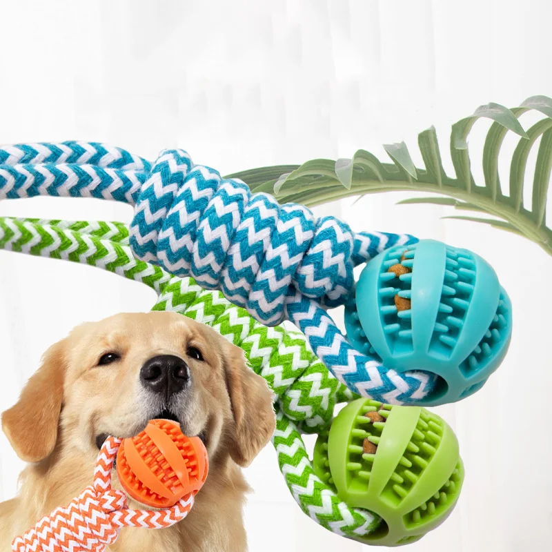 Rope-Knot Treat Ball for Dogs — view 2
