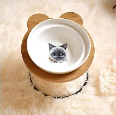 Double Ceramic Dog Bowl Set view 20