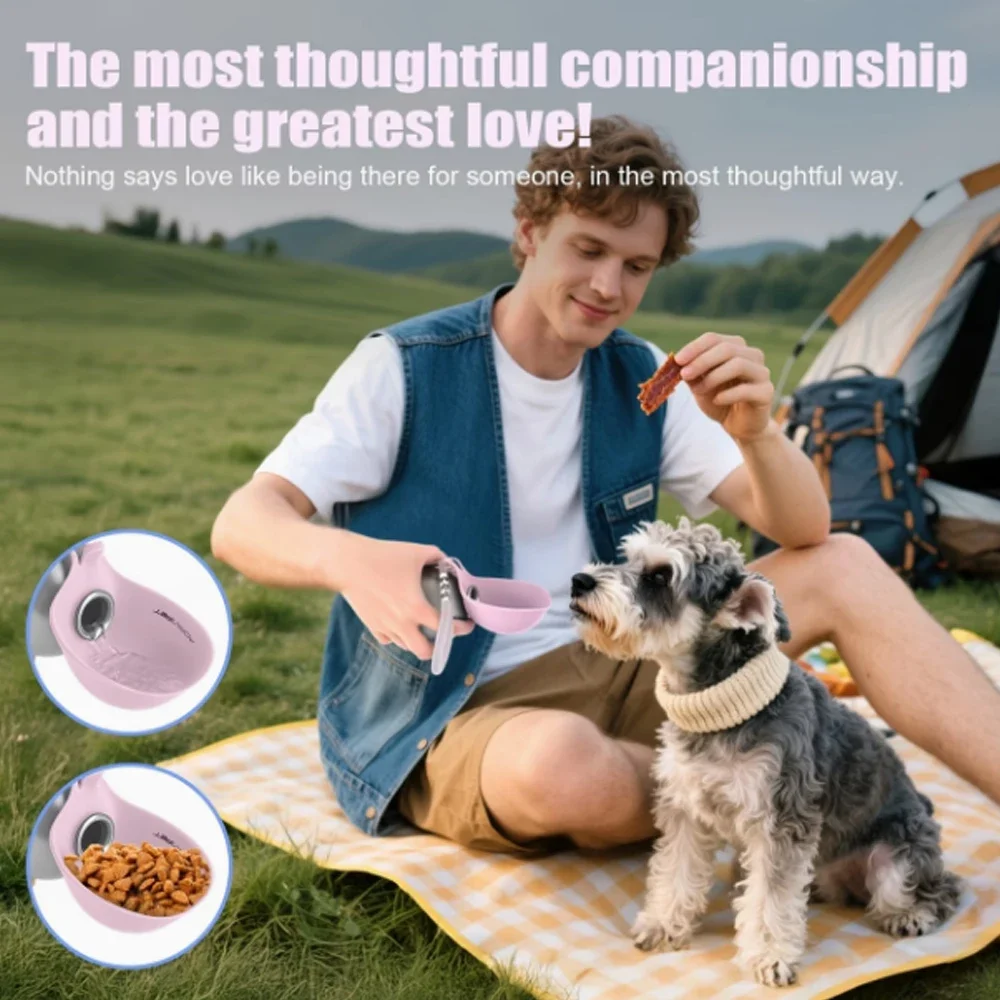 304 Stainless-Steel Dog Travel Water Bottle detail 3
