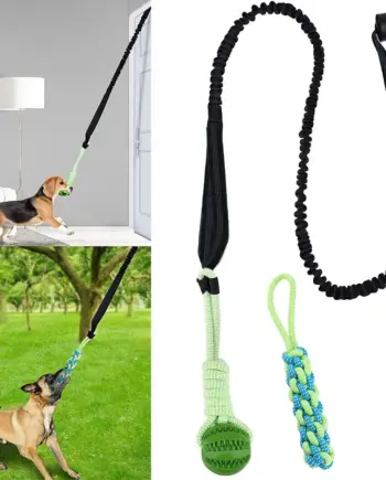 Hanging Rope Tug Ball for Dogs — view 1