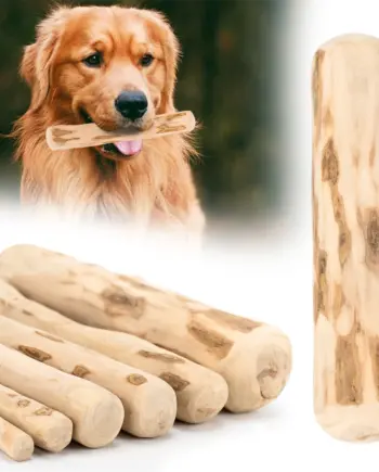 Natural Coffee-Wood Dog Chew Stick