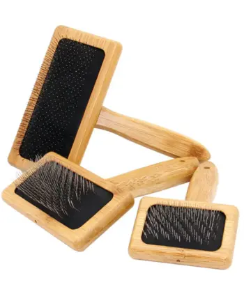 Bamboo Dog Grooming Brush