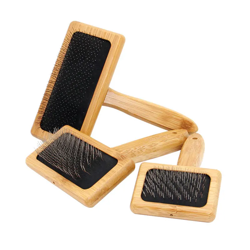 Bamboo Dog Grooming Brush