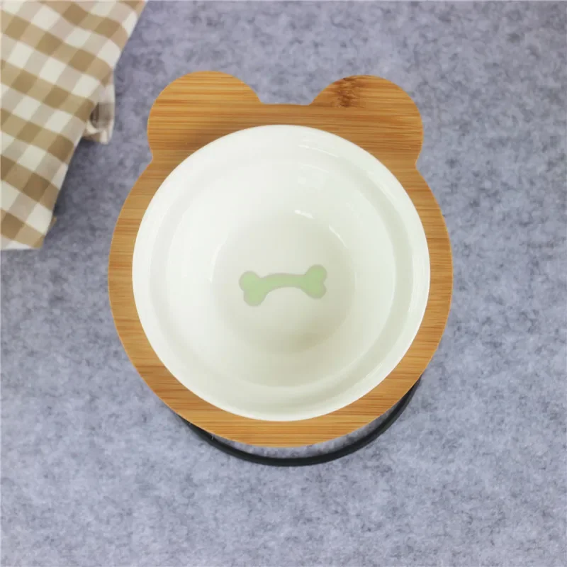 Double Ceramic Dog Bowl Set view 24