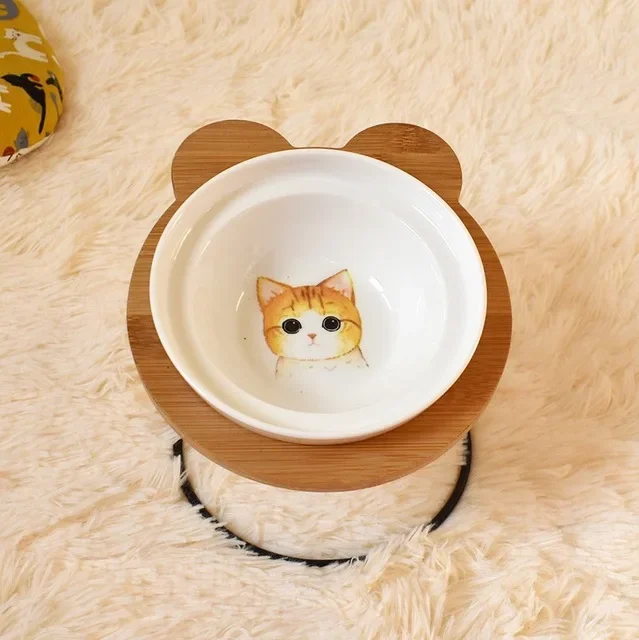 Double Ceramic Dog Bowl Set view 22