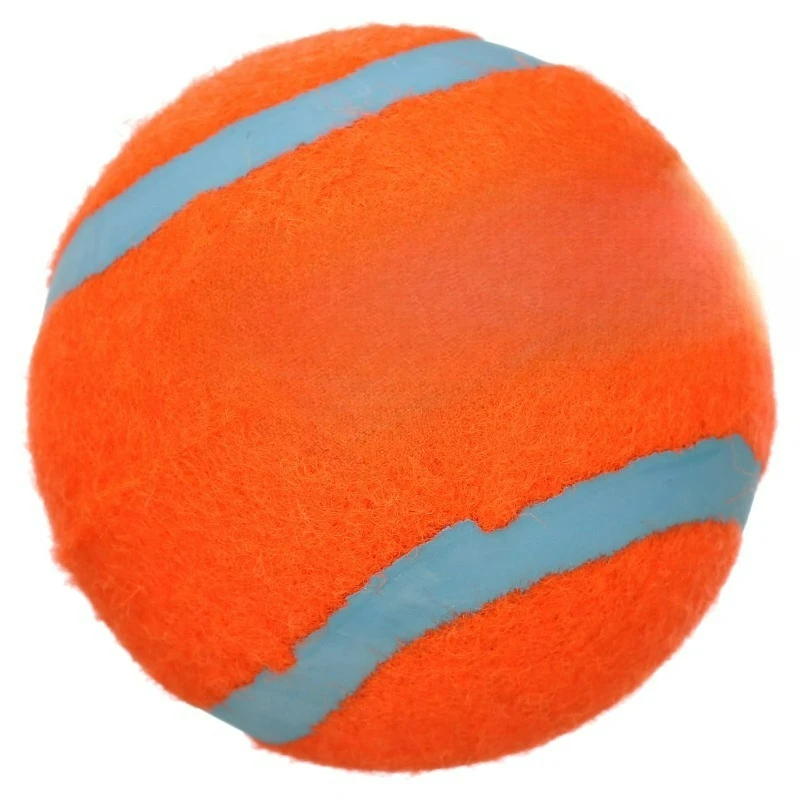 Natural-rubber core dog fetch balls pack of four view 3