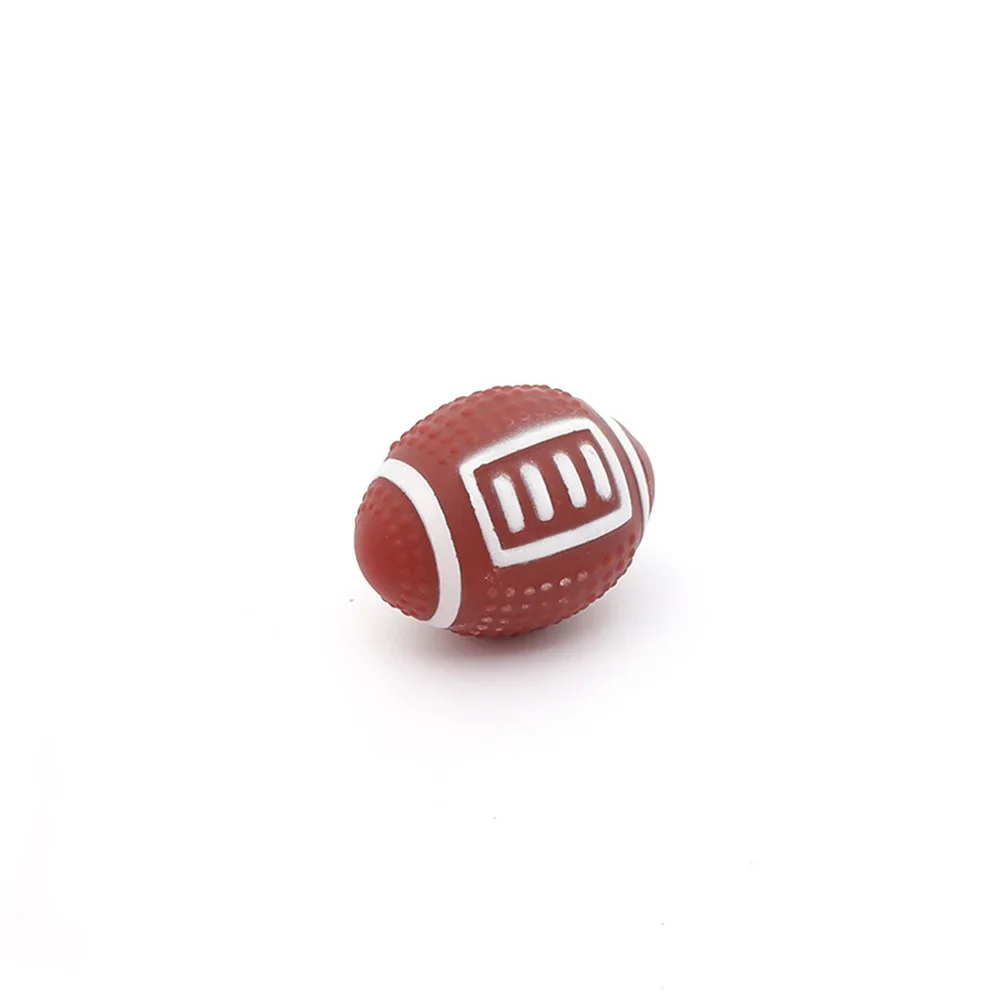 Squeaky Rugby Dog Ball — view 7