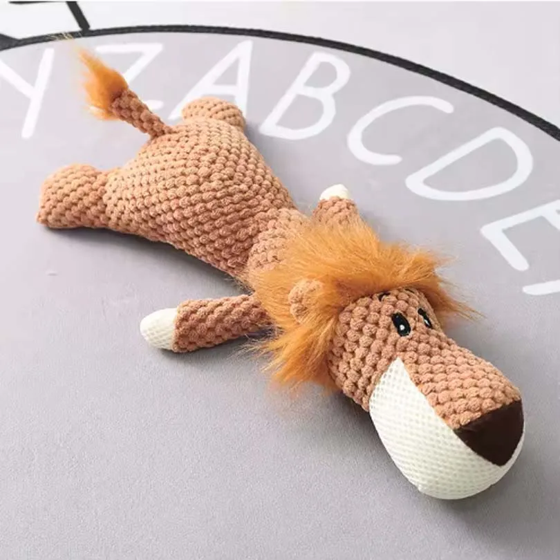 Large Plush Squeaker Dog Toy — view 5