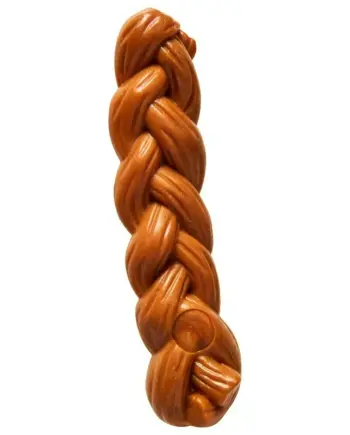 Bamboo-fibre blend dog chew stick